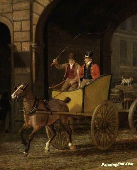 The Mail Guard Artwork by Jacques-Laurent Agasse