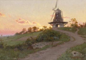 Windmill Artwork by Johan Krouthén