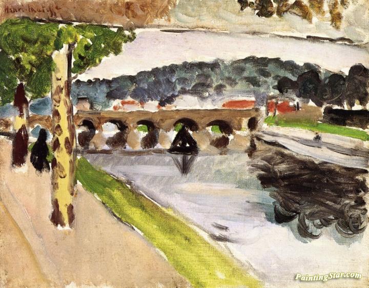 Parade aux Platanes Artwork by Henri Matisse
