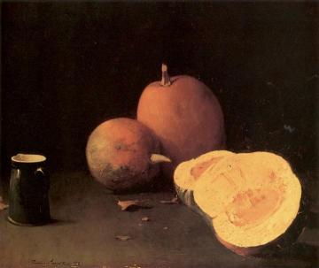 Still Life with Squash and PItcher Artwork by Emil Carlsen