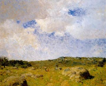 Sea Island Pasture Artwork by William Langson Lathrop