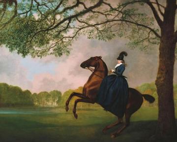 Laetitia, Lady Lade Artwork by George Stubbs