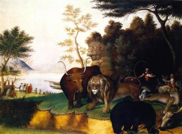 Peaceable Kingdom Artwork by Edward Hicks