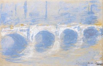 Waterloo Bridge Artwork by Claude Oscar Monet