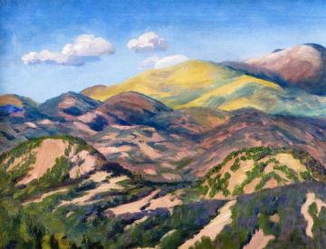 Culebra Range, Early Autumn Artwork by John Sloan