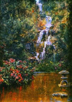 Japanese Azaleas Artwork by Walter Launt Palmer