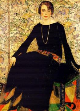 Mrs.Norine Van Hecke Artwork by Leon De Smet