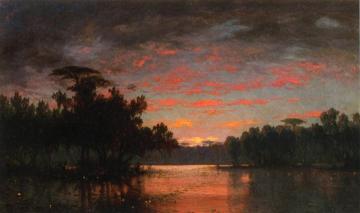 Sunset Artwork by Joseph Rusling Meeker