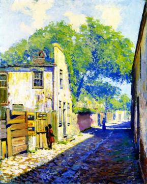 Charleston Houses Artwork by Alson Skinner Clark