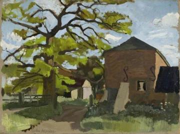 Blue Gate Hall Artwork by John Arthur Malcolm Aldridge