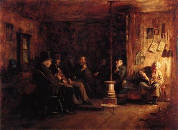 The Nantucket School of Philosophy Artwork by Eastman Johnson