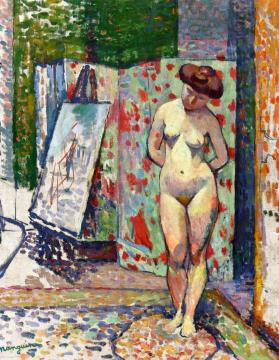 The Model Artwork by Henri Manguin