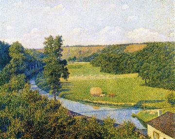 The Valley of the Sambre Artwork by Theo van Rysselberghe