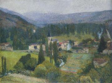 Landscape at Labastide du Vert Artwork by Henri Martin