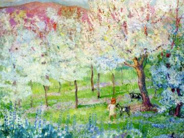 Spring Landscape Artwork by Henri Lebasque