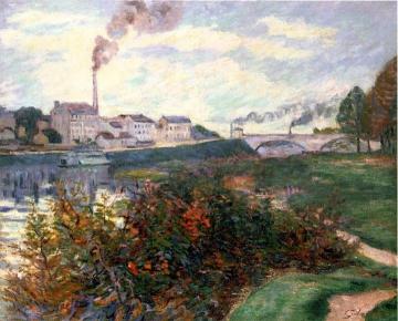The Banks of the Marne Artwork by Armand Guillaumin