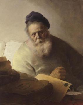 A Philosopher Artwork by Jan Lievens