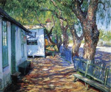 San Gabriel Road Artwork by Guy Orlando Rose