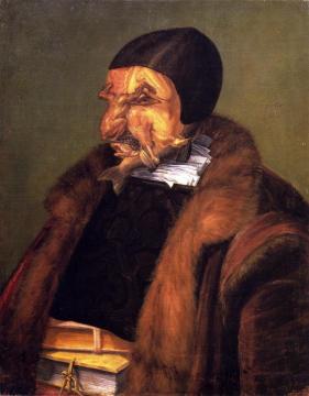 The Lawyer Artwork by Giuseppe Arcimboldo