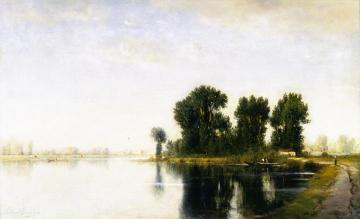 Near Bougival Artwork by Gilbert Munger