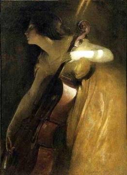 A Ray Of Sunlight Artwork by John White Alexander