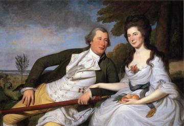 Benjamin And Eleanor Ridgley Laming Artwork by Charles Willson Peale