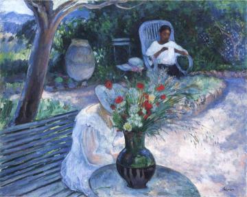 The Garden at Pradet Artwork by Henri Lebasque