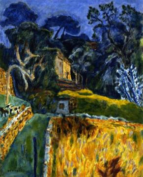 Landscape In The South Of France Artwork by Pierre Bonnard