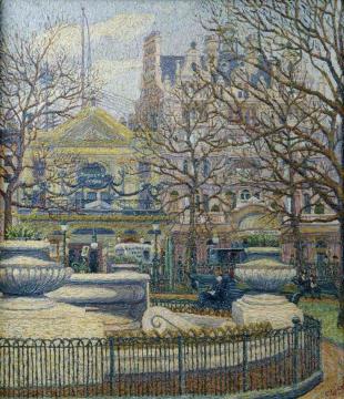 Leicester Square, London Artwork by Charles Ginner