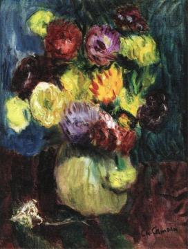 Vase of Flowers Artwork by Charles Camoin