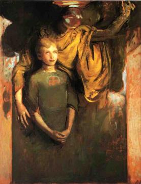 Boy and Angel Artwork by Abbott Handerson Thayer