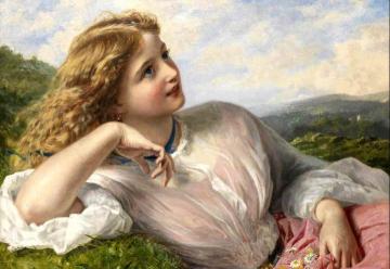 The Song of the Lark Artwork by Sophie Anderson