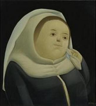 Madre Superiora Artwork by Fernando Botero