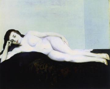 Reclining Nude Artwork by Arthur B. Carles