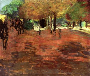 La Muette, the Sprinkler Artwork by Edouard Vuillard