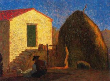 Sheepshearing Artwork by Benvenuto Benvenuti