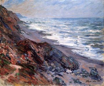 The Sea at Pourville Artwork by Claude Oscar Monet