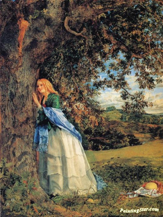 The Talking Oak Artwork by William Maw Egley