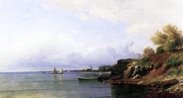 On The Coast Near Marblehead Artwork by John Ross Key