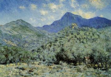 Valle Bouna Near Bordighera Artwork by Claude Oscar Monet