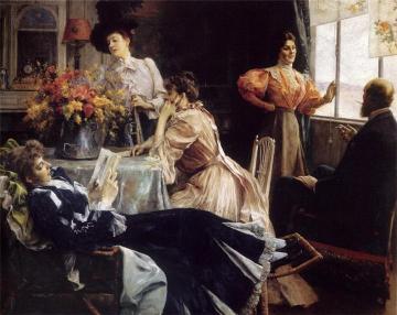 At Home Artwork by Julius LeBlanc Stewart