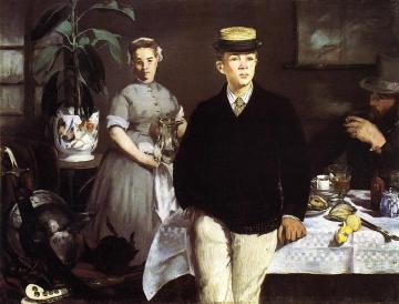 The Lucheon Artwork by Edouard Manet