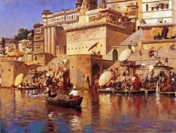 On The River Benares Artwork by Edwin Lord Weeks