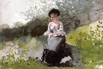 The Black Hat Artwork by Winslow Homer