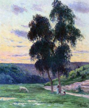 Bessy sur Cure Artwork by Maximilien Luce