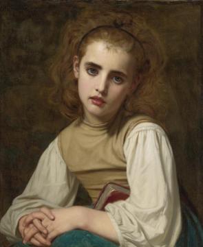 Young Beauty Artwork by Hugues Merle