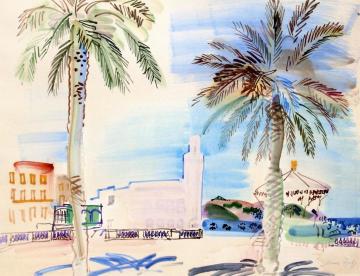 Philippeville In Algeria Artwork by Raoul Dufy