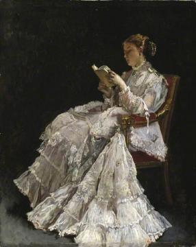 The Reader Artwork by Alfred Stevens