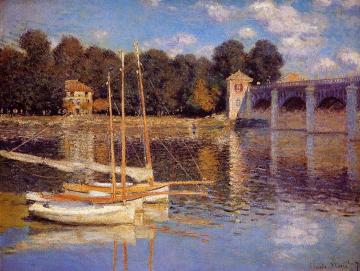 The Bridge at Argenteuil Artwork by Claude Oscar Monet