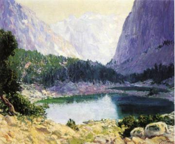 Twin Lakes, High Sierra Artwork by Guy Orlando Rose